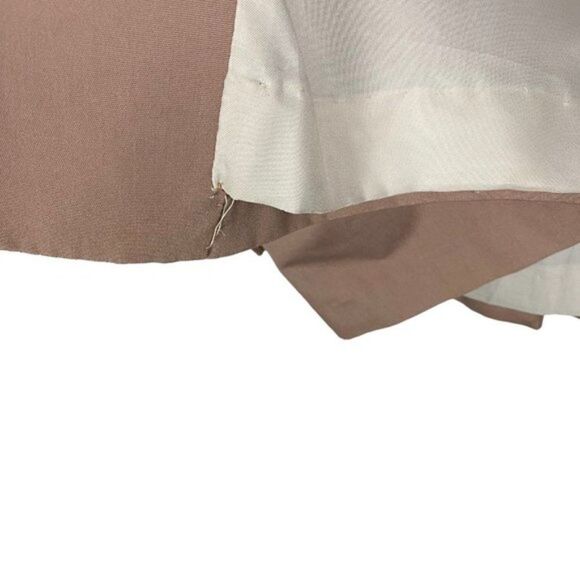 LONDON FOG Womens Vintage Dusty Rose Pink Belted Lined Trench Coat Pleats US 10M - Picture 9 of 14